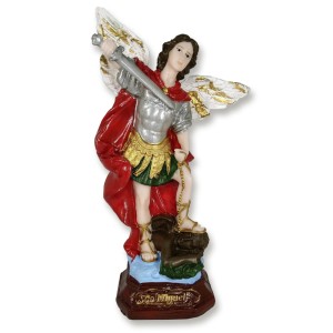 IM1740803 - Imagem São Miguel Arcanjo Resina - 20x12cm