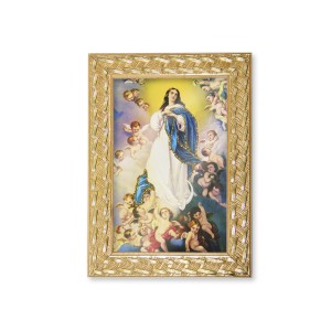QD91017 - Quadro N. Sra. Da Conceição - 13x18cm