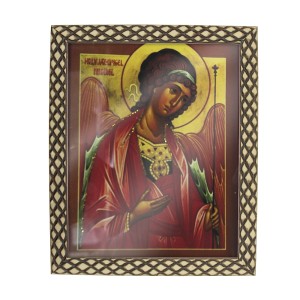 QD91512 - Quadro São Miguel Arcanjo - 23x28cm