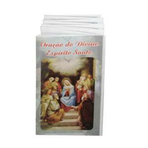 OS41802 - Oração Divino Espírito Santo Sanfonada - 9x5cm