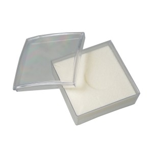 EM2111 - Caixa de Acrílico Quadrada c/ Espuma  - 6x6cm