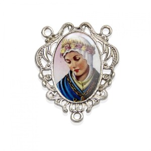 ET1691005 - Entremeio N. Sra. da Salette Resinado - 5x4cm