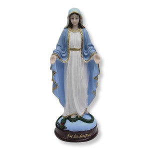 IM1740071 - Imagem N. Sra. das Graças Resina - 21x7cm