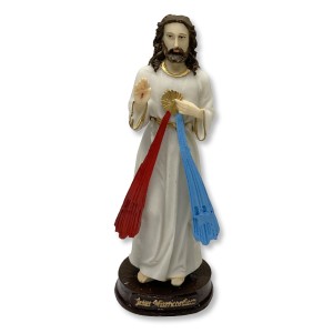 IM1730422 - Imagem Jesus Misericordioso Resina - 16x6cm