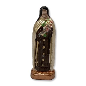 IM8903 - Imagem Santa Terezinha das Rosas Metal - 5x1,5cm