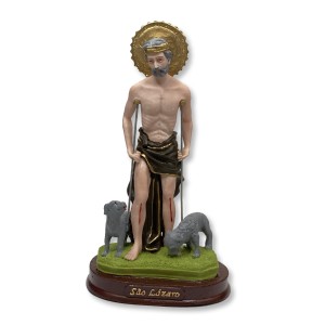 IM1740440 - Imagem São Lázaro Resina - 22x12,5cm