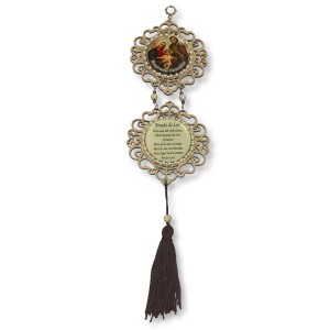 MO413580 - Móbile Sagrada Família MDF Resinado - 35x9cm