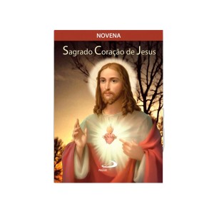 LI47222 - Novena Sagrado Coração de Jesus - 13x9cm