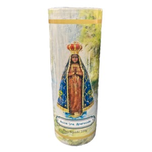 VE155201 - Vela N. Sra. Aparecida de 7 dias - 17x5cm