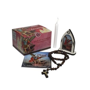 VE155270 - Kit Quaresma São Miguel Arcanjo - 12,5x10cm