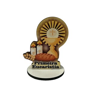 PD112150 - Pedesta Primeira Eucaristia MDF - 7,5x5cm