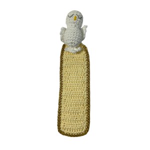 MP1980150 - Marcador de Página Divino Espírito Santo Crochê - 22x7cm