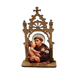 CP81455 - Capela Santo Antônio MDF - 12,5x7,5cm