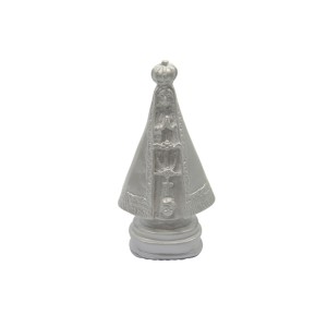 IM100100 - Imagem N. Sra. Aparecida Branca - 11,5x5,5cm