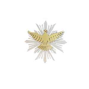 DI48320 - Divino Espírito Santo Resplendor - 7x7cm