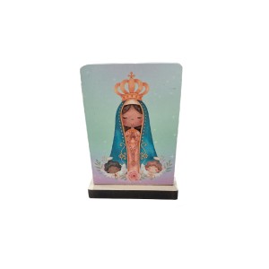 PE720800 - Pedestal N. Sra. Aparecida Infantil MDF - 7,5x5,5cm