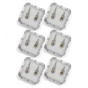 ES43060P6 - Escapulário N. Sra. Do Carmo Aço Inox c/ 6un. - 61x0,8cm (R059)