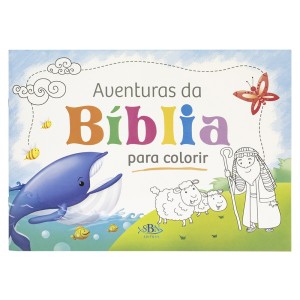 AT721070 - Aventuras da Bíblia para Colorir - 27x20cm