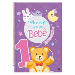 LI800150 - Livro Primeiro ano do Bebê - 29x22cm