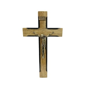 CW760174 - Crucifixo de Parede Madeira - 23x13cm (3017)