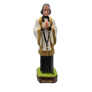 IM1730432 - Imagem São João Maria Vianney Resina - 14x5cm