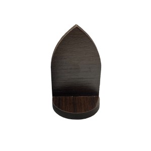 OT814400 - Oratório de MDF Tabaco – 7x4,5cm