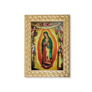 QD91018 - Quadro N. Sra. De Guadalupe - 13x18cm