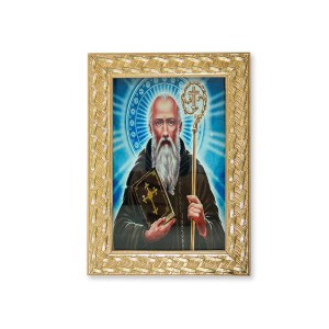 QD91110 - Quadro São Bento - 13x18cm