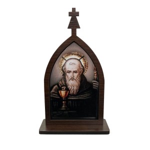 CP81767 - Capela São Bento MDF Tabaco (G) - 20,5x12cm
