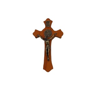 CW760060 - Crucifixo de Parede São Bento - 8x4,5cm