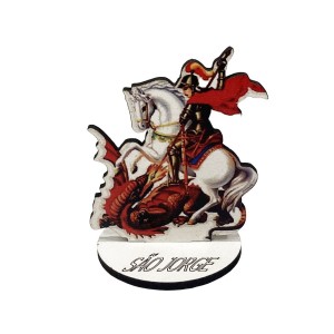 AO291100 - Pedestal São Jorge MDF - 8x6cm