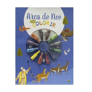 AT721190 - Arca de Noé para Colorir - 28x21cm