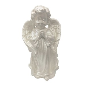 IM721048 - Imagem Anjo Perolado - 21x12cm