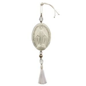 NC2043000 - Adorno Medalha N. Sra. Das Graças - 46x9cm (G51)