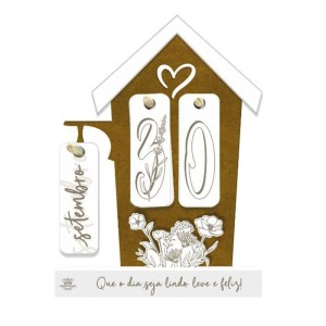 CA2060800 - Calendário Permanente - 25x17,5cm