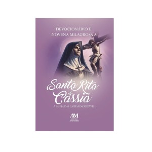 LI47564 - Devocionário Santa Rita de Cássia - 15x11cm