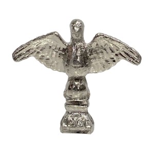 IM86800 - Imagem Divino Espírito Santo Metal Níquel - 5x6cm