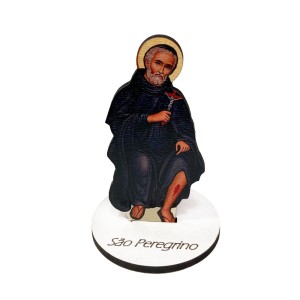 AO291140 - Pedestal São Peregrino MDF - 8x5cm