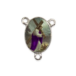 ET1680480P2 - Entremeio Bom Jesus dos Passos Resinado c/ 2un. - 2,5x2cm