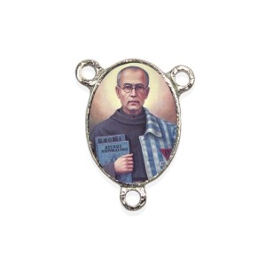 ET1680452P2 - Entremeio São Maximiliano Maria Kolbe Resinado c/ 2un. - 2,5x2cm