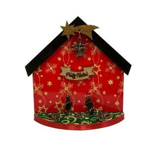 IM32174 - Presépio MDF - 12x12,5cm