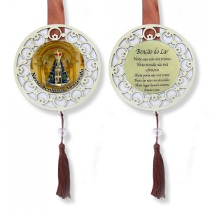 EP38006 - Escapulário de Porta N. Sra. Aparecida. - 136x13cm