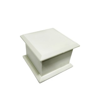 CXM75600 - Caixinha Acrílico Branco - 9x6,5cm