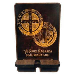 DR11870 - Porta Celular São Bento MDF - 15,5x10cm