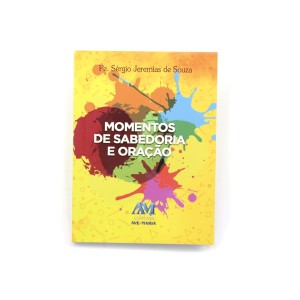 LI116217 - Momentos de Sabedoria e Oração Capa Amarela - 11,5x8,5cm