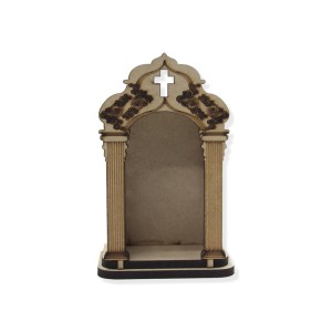 OT818010 - Oratório de MDF - 16x10cm