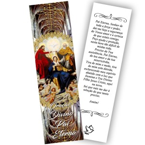 MP66203P6 - Marcador de Página Divino Pai Eterno c/ 6un. - 18x5cm
