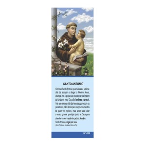 MP67200P50 - Marcador de Página Santo Antônio c/ 50un. - 15x5cm