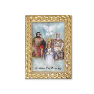 QD91116 - Quadro Divino Pai Eterno - 13x18cm